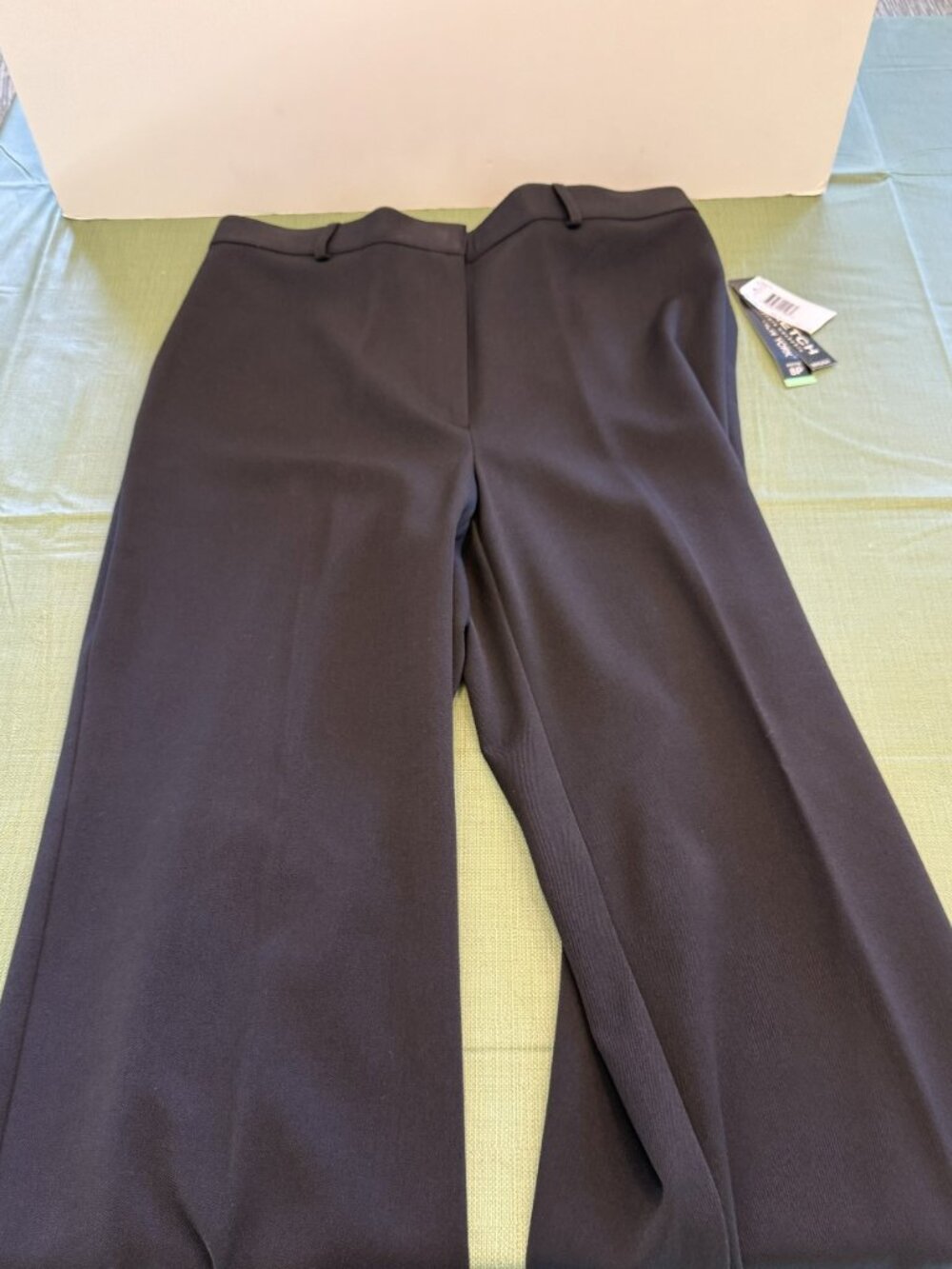 Briggs New York Easy Care Washable Black Dress Pants - Size 8 Petite